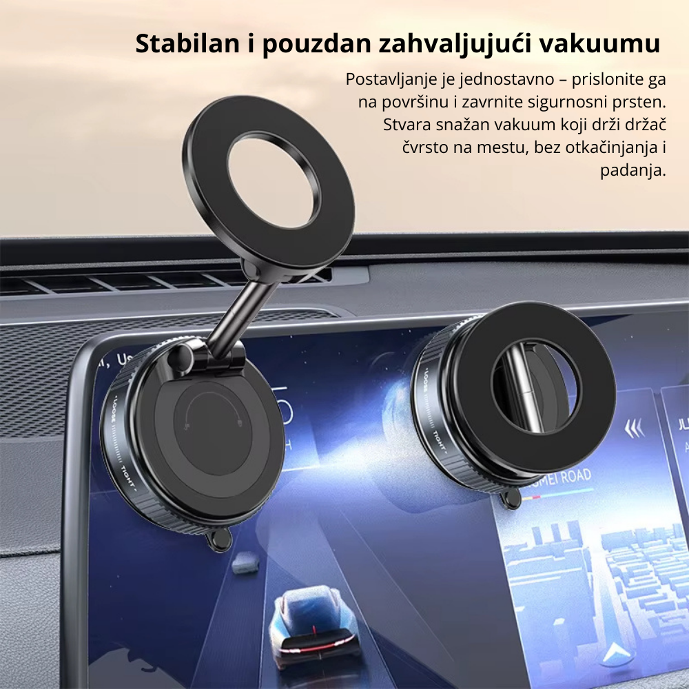 Magnetni vakuumski držač za telefon