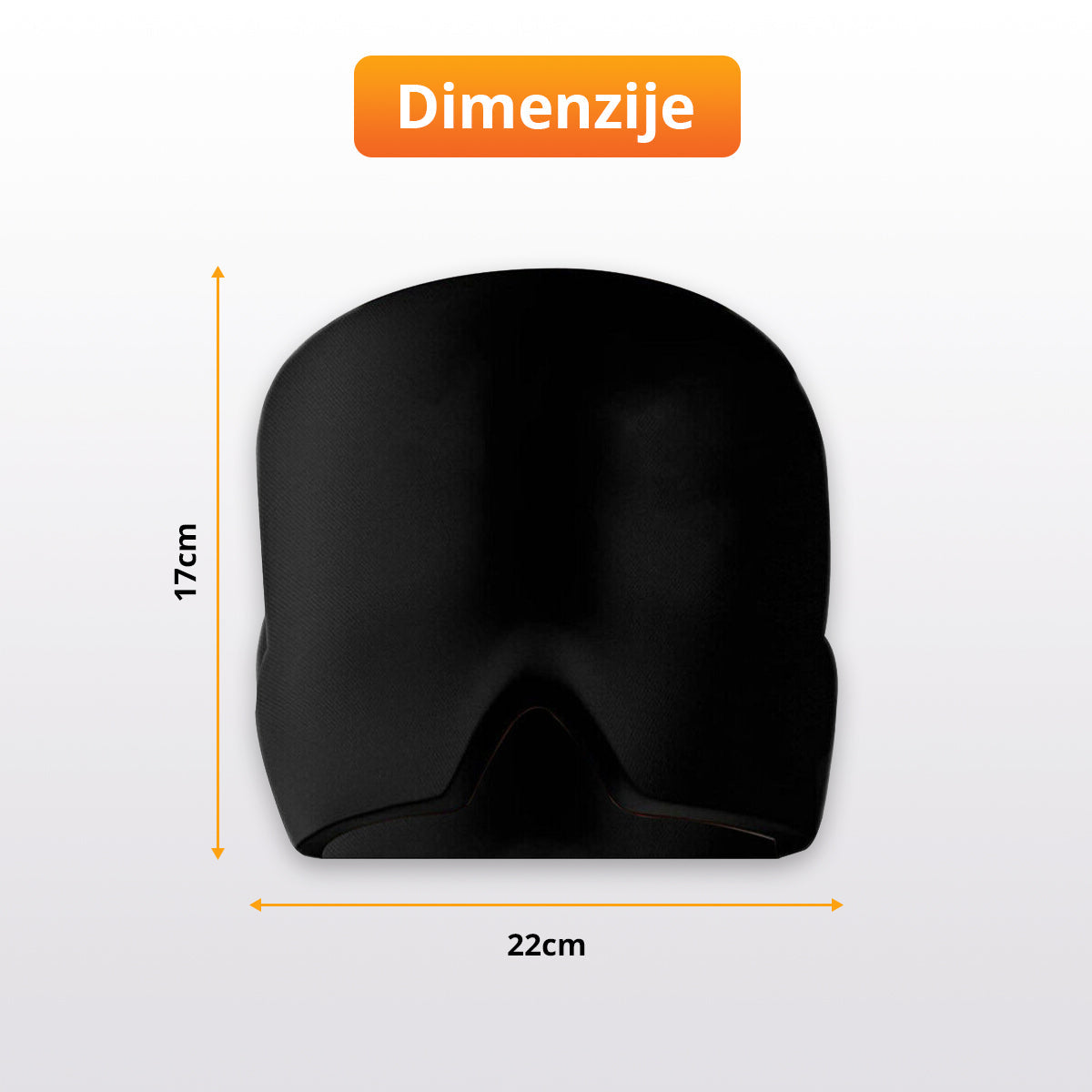 Maska za ublažavanje migrene i glavobolje