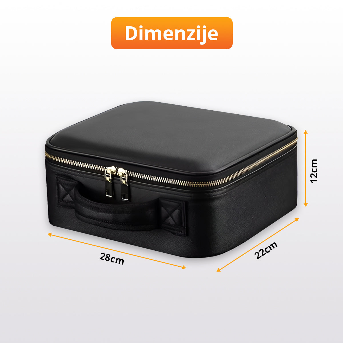 Torba za šminku sa LED ogledalom