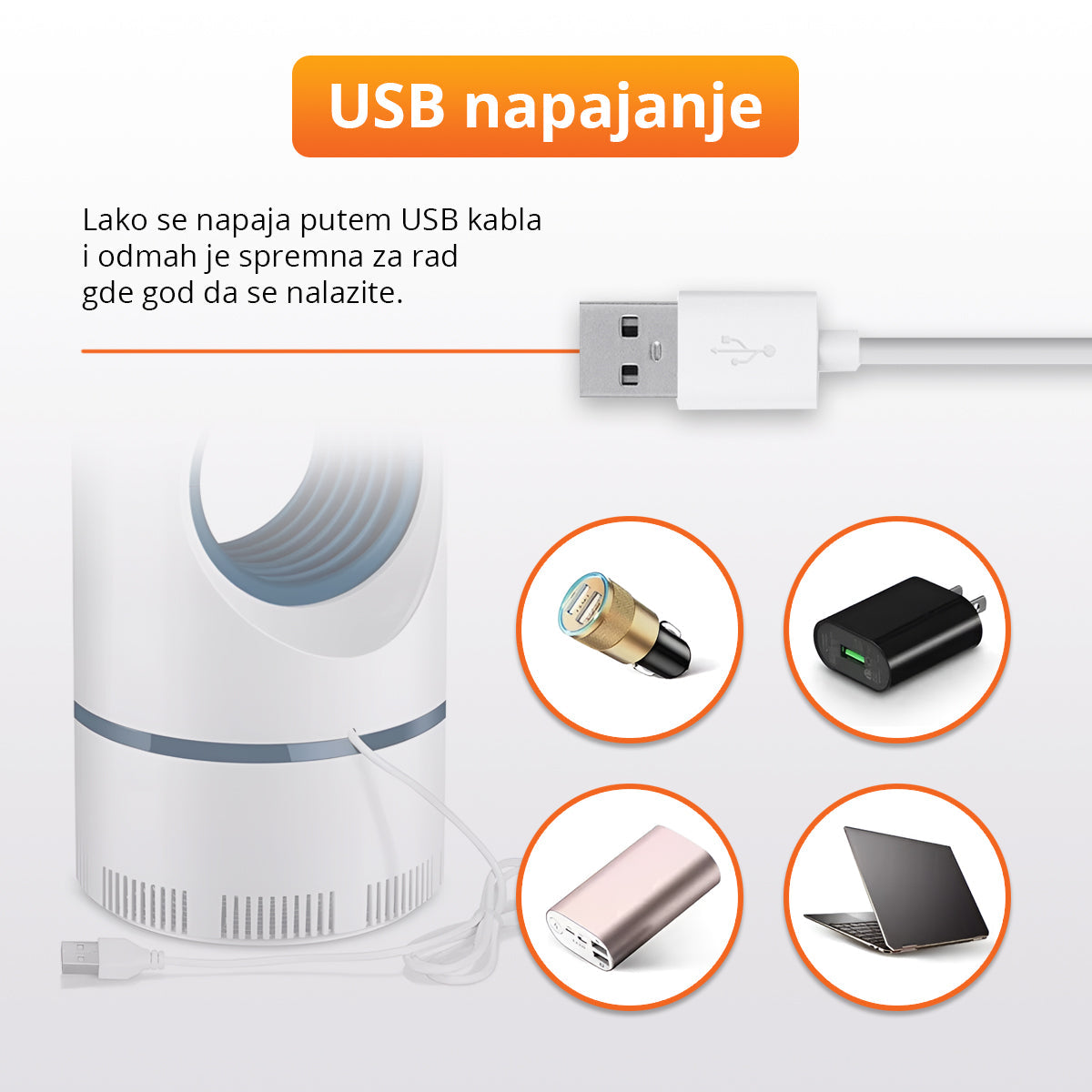 UV lampa za hvatanje komaraca
