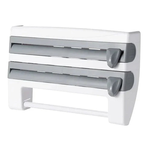 Držač za ubruse i folije- Zidni oragnizer i sekač folija