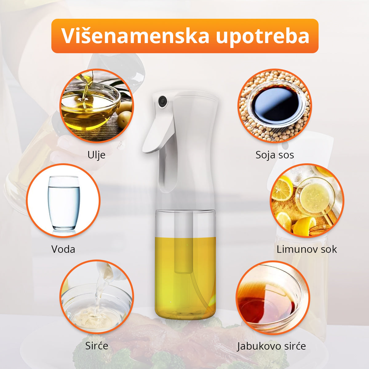 Dozer za ulje sa raspršivačem