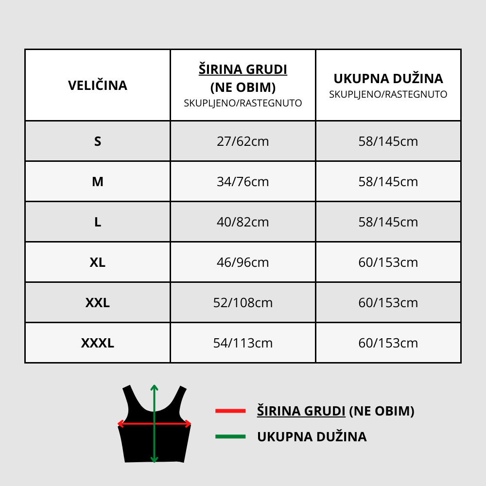 Kompresivna majica za savršen struk