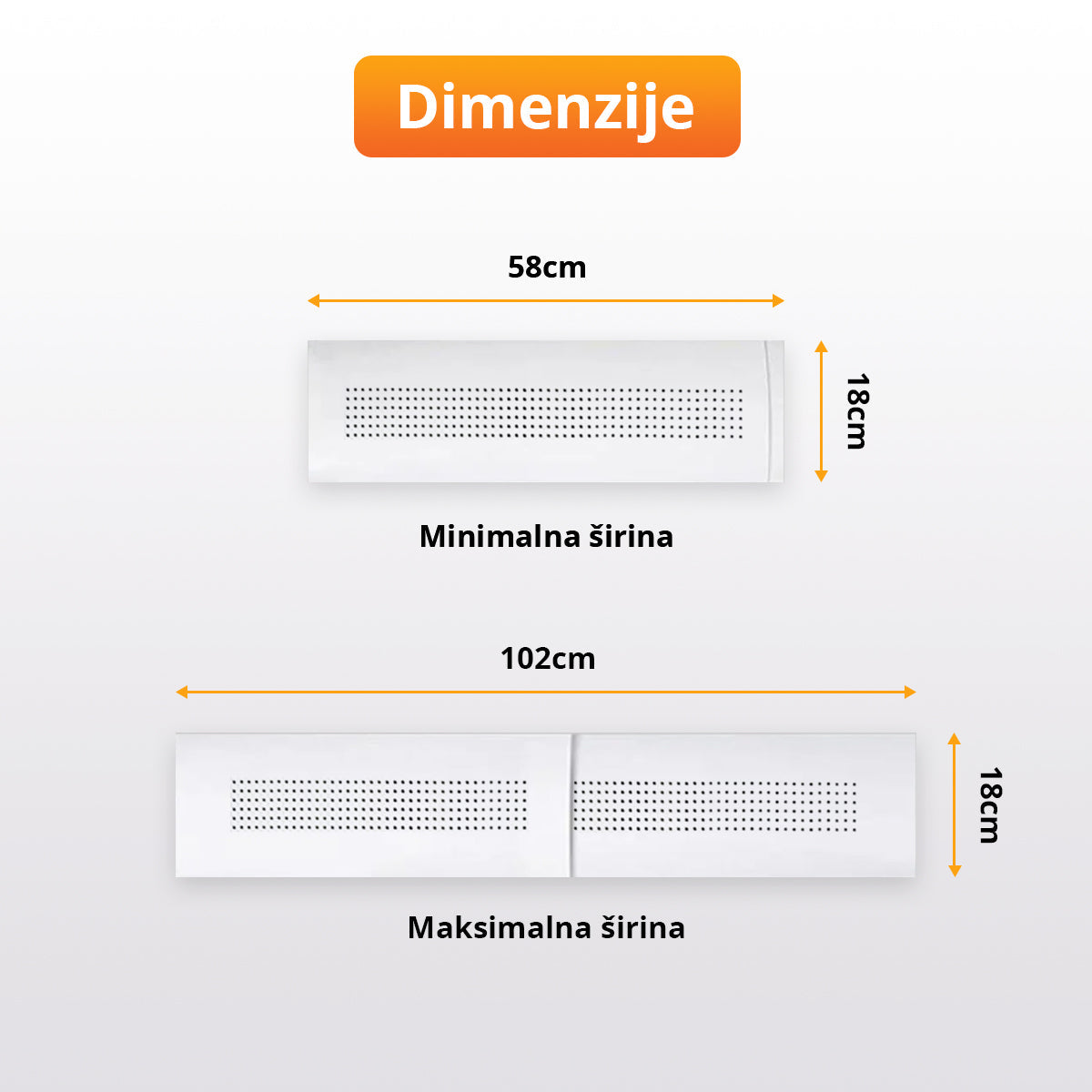 Podesivi usmerivač vazduha za klimu