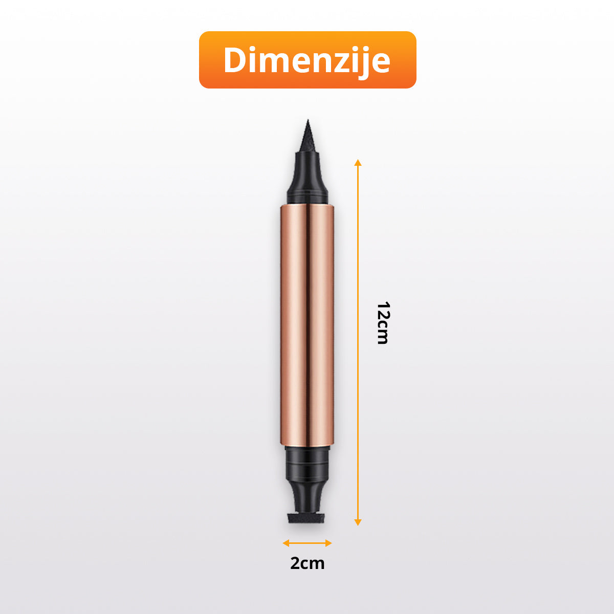 Dvostrana vodootporna eyeliner olovka