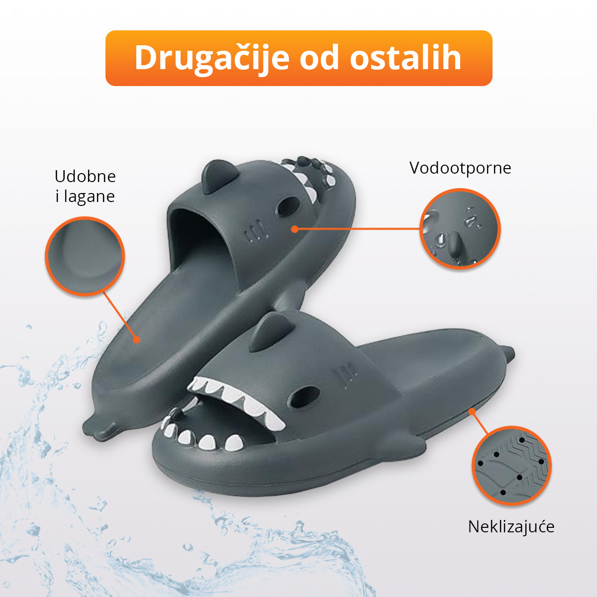 Sharky papuče 2025