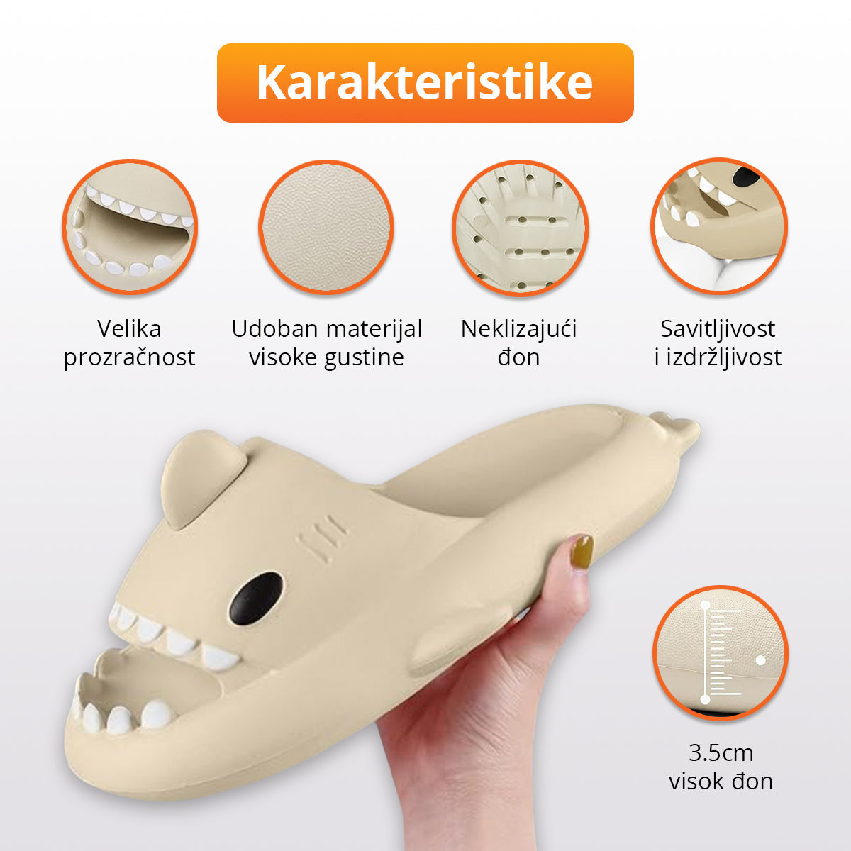 Sharky papuče 2025