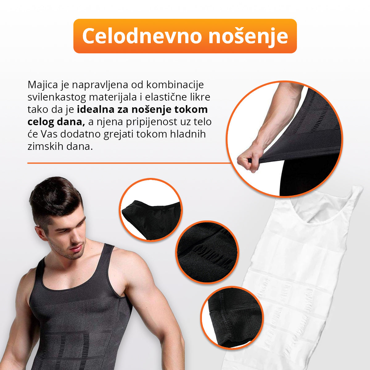 Kompresivna majica za savršen struk