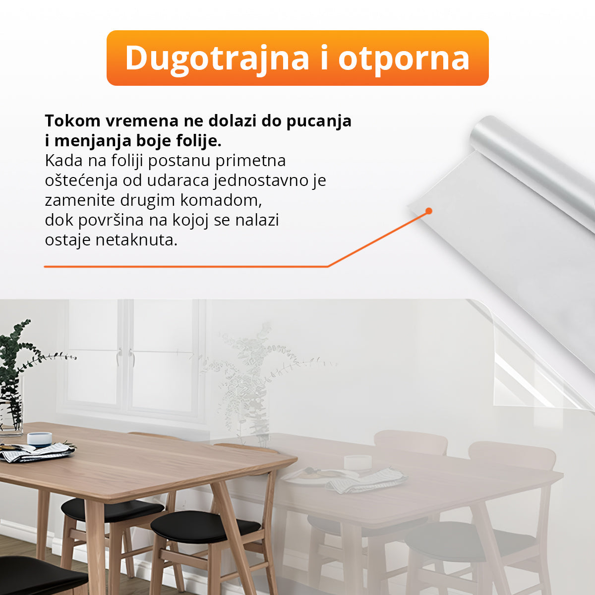 Providna samolepljiva zaštitna folija (3m x 60cm)