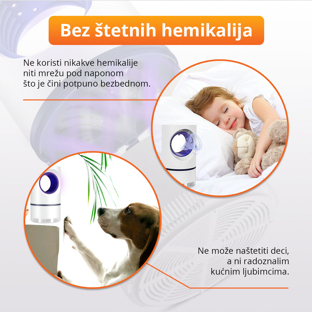 UV lampa za hvatanje komaraca
