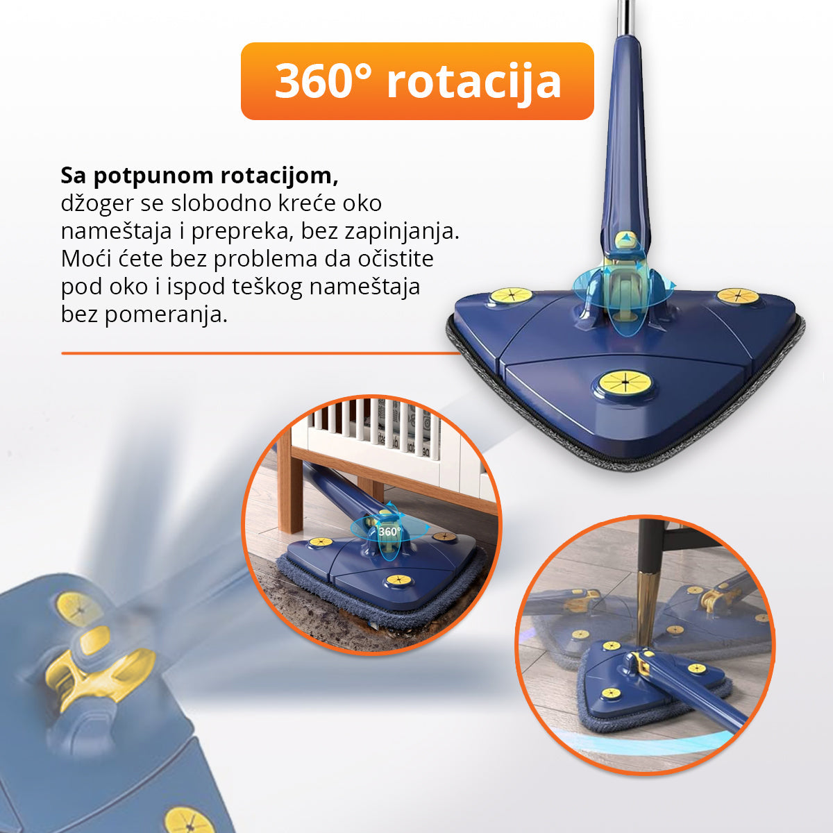 Trouglasti samooceđujući džoger