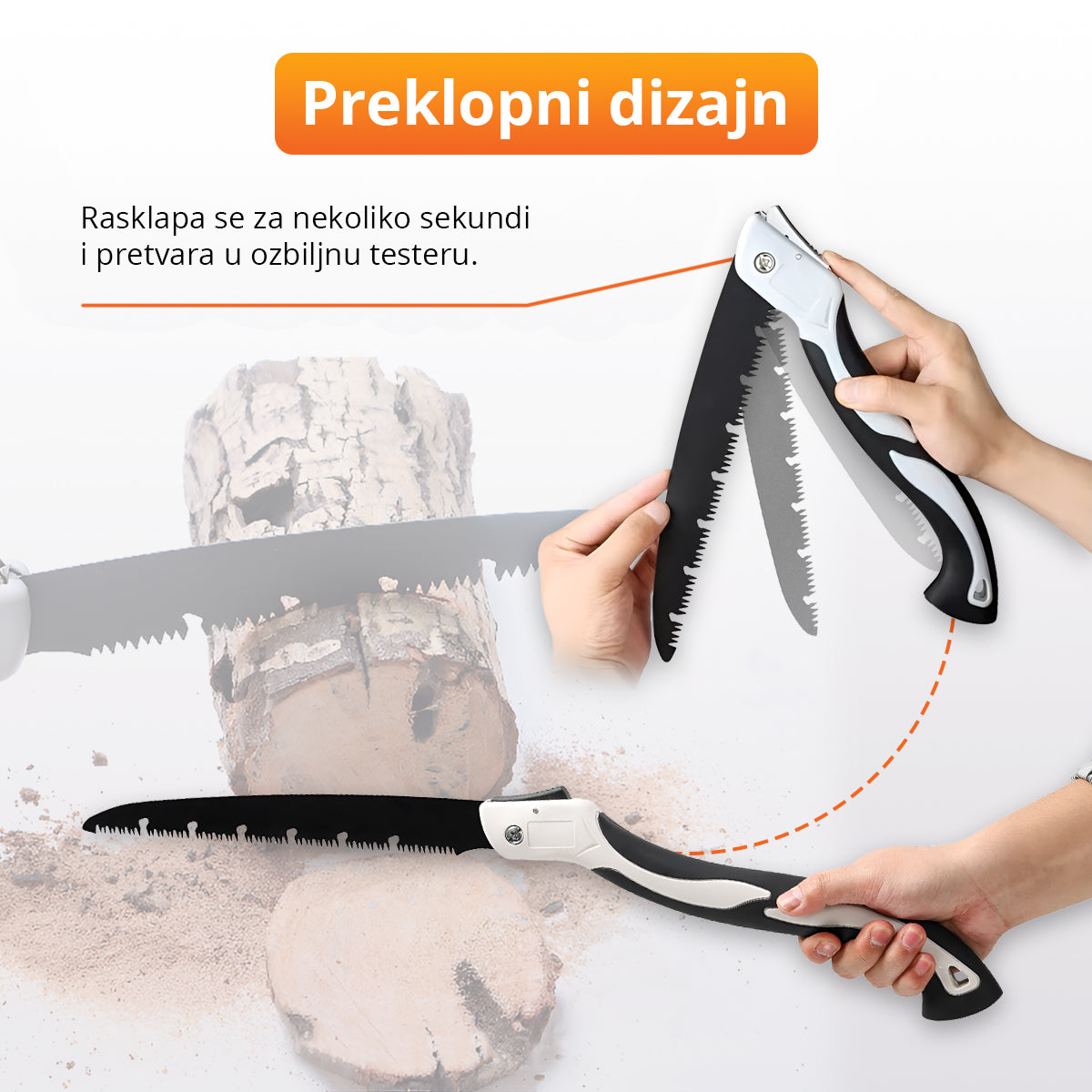 Ručna preklopna testera