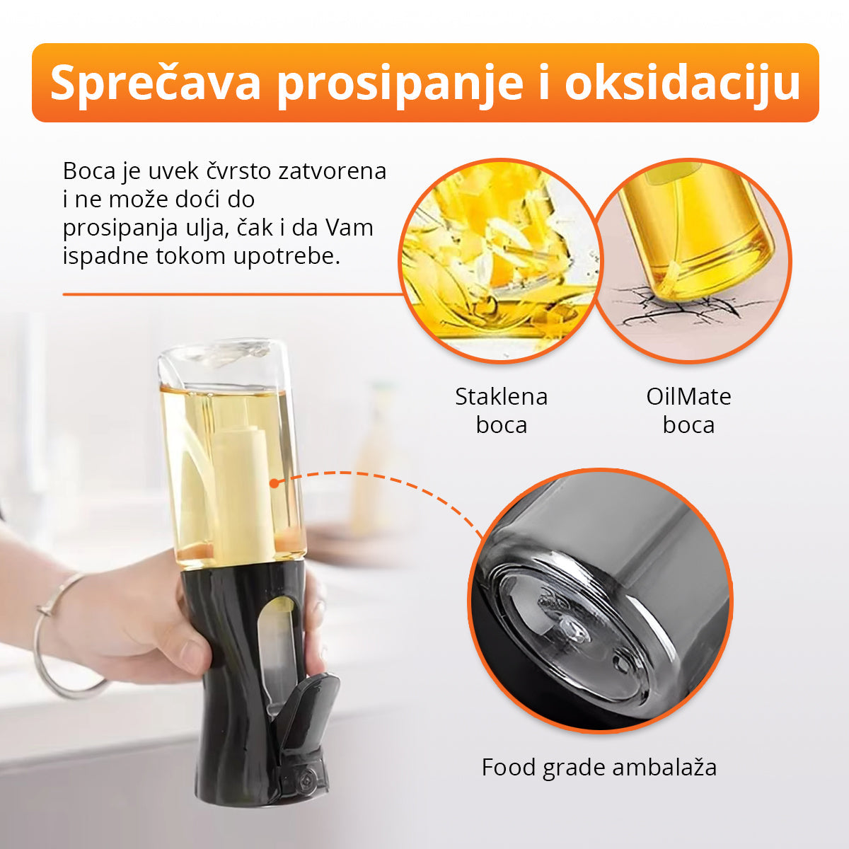Dozer za ulje sa raspršivačem