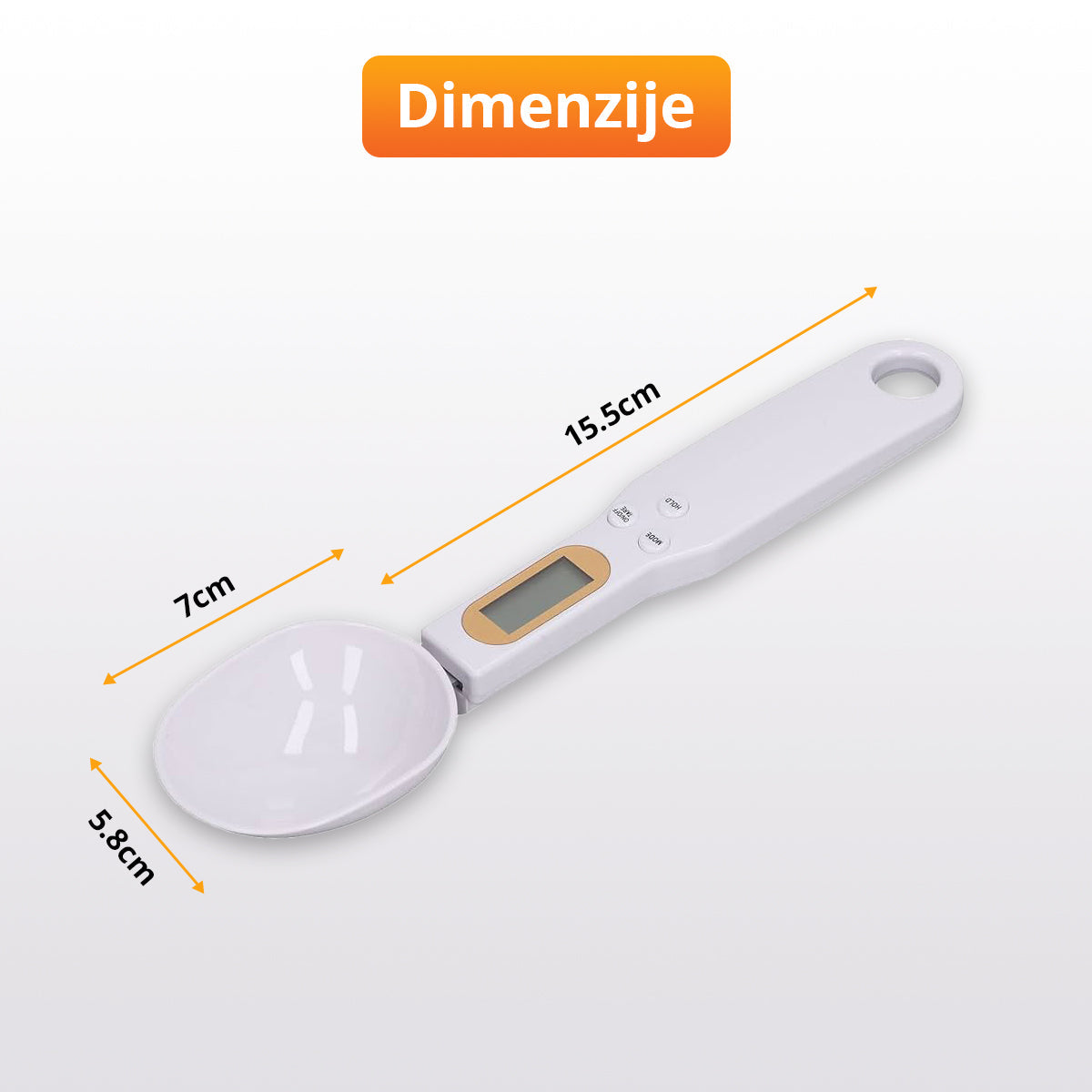 Kašika sa preciznom digitalnom vagom