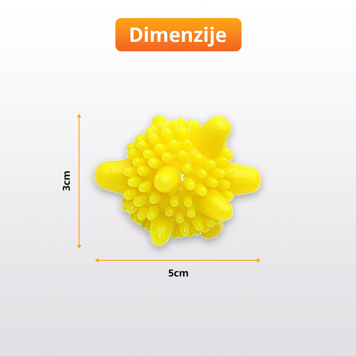Kuglice za pranje i sušenje veša bez gužvanja (12 komada)